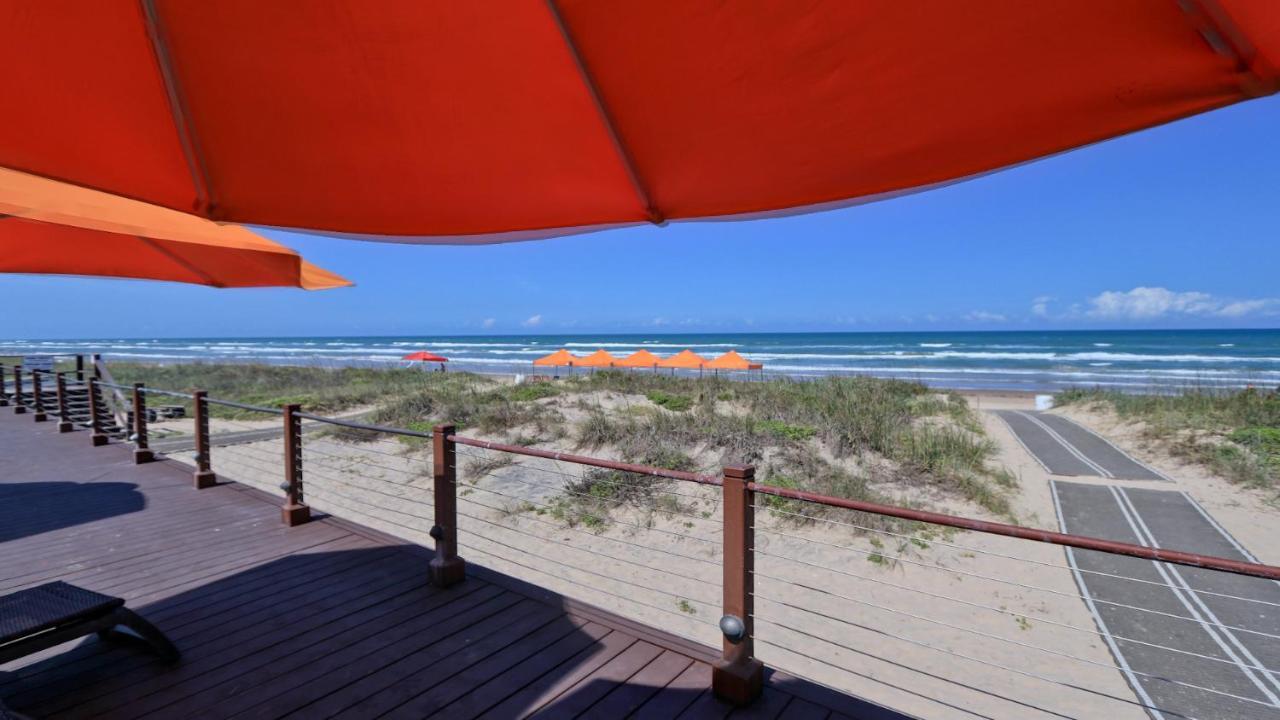 The Ocean Waves Are Calling! Relaxing Setting With Pool View In Beachfront Resort South Padre Island Room photo